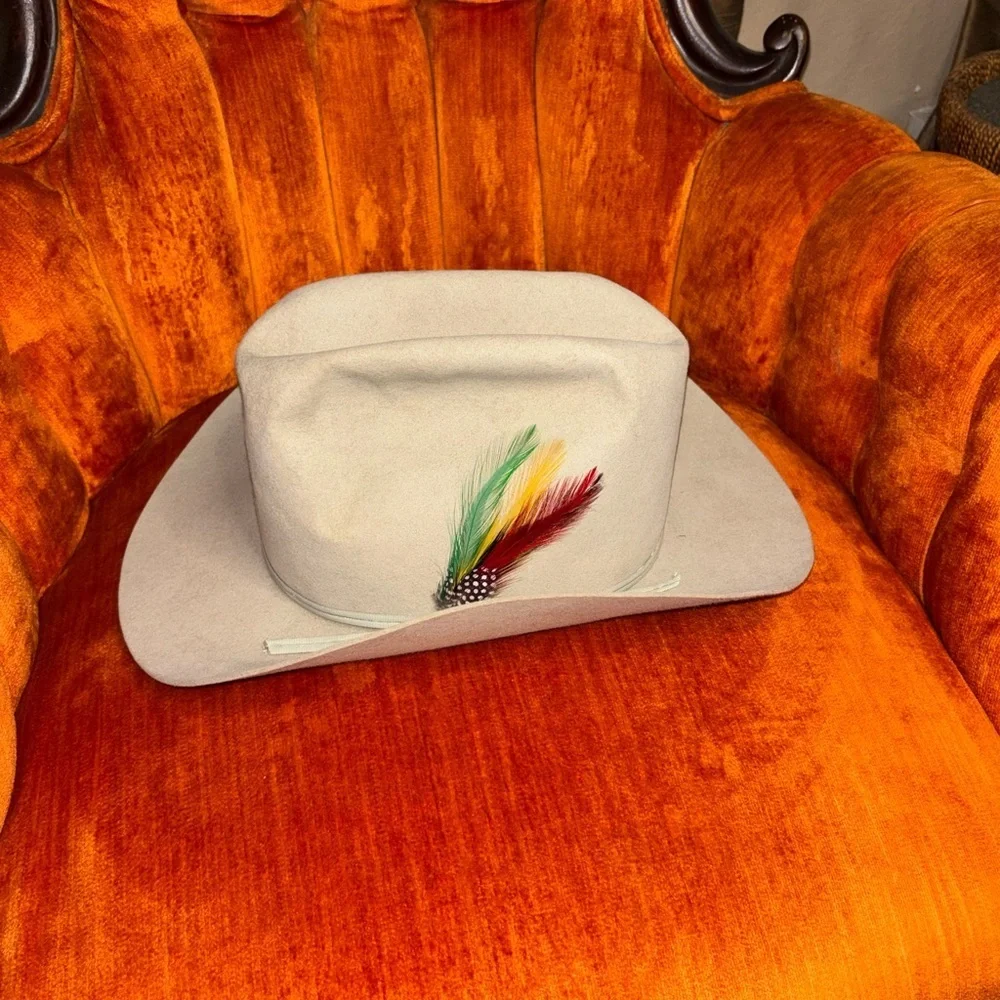 Vintage Resistol Cowboy Hat ~westerner Beaver ~self Conforming - Picture 1 of 10